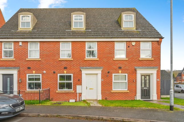 Thumbnail Terraced house for sale in Thistle Drive, Huntington, Cannock, Staffordshire