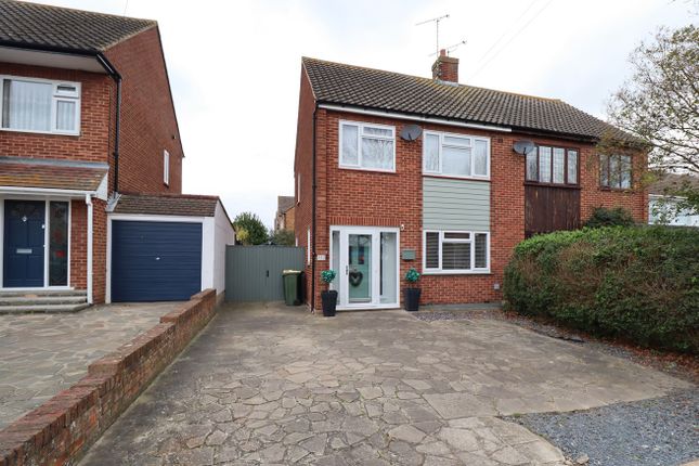 Thumbnail Semi-detached house for sale in The Chase, Rayleigh