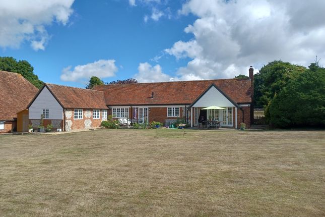 Thumbnail Detached bungalow to rent in Longwood, Owslebury, Winchester