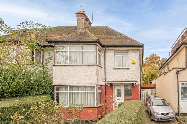 Thumbnail Semi-detached house for sale in Hendon Way, Child's Hill, London