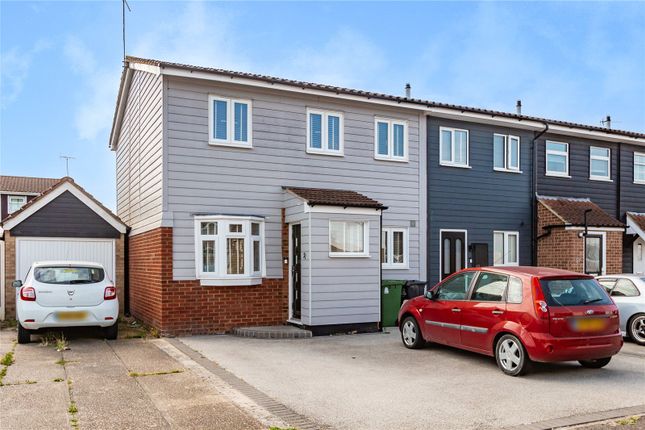 Thumbnail End terrace house for sale in Soane Street, Burnt Mills, Essex