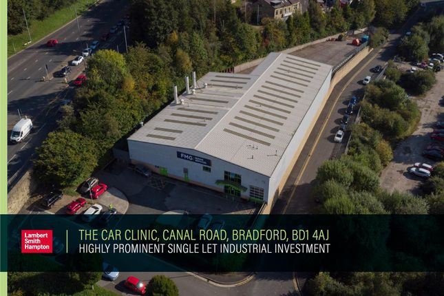Thumbnail Industrial for sale in The Car Clinic, Canal Road, Bradford, Yorkshire
