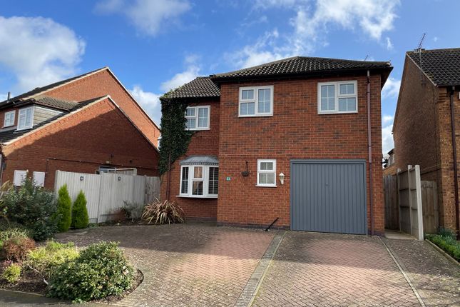 Detached house for sale in Willsmer Close, Broughton Astley, Leicester