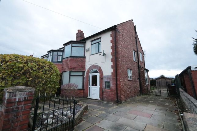 Thumbnail Semi-detached house to rent in St. Werburghs Road, Chorlton, Manchester