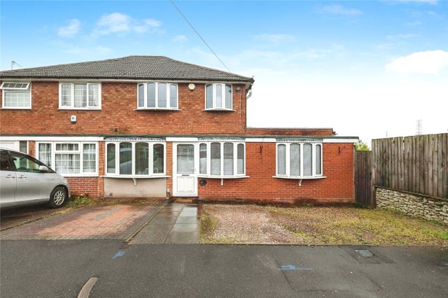 Thumbnail Semi-detached house for sale in Perry Park Crescent, Great Barr, Birmingham