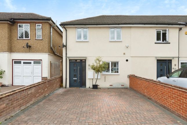 Thumbnail End terrace house for sale in Crown Road, Ilford