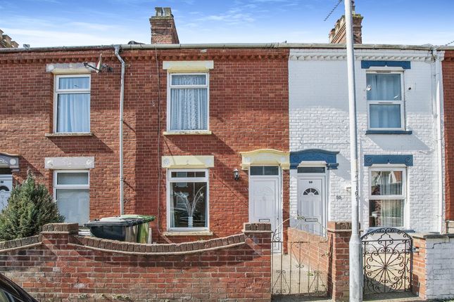 Thumbnail Terraced house for sale in Churchill Road, Great Yarmouth