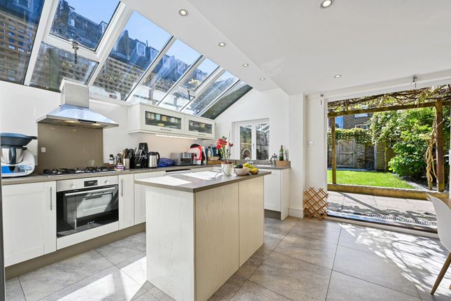 Thumbnail End terrace house for sale in Hebron Road, London