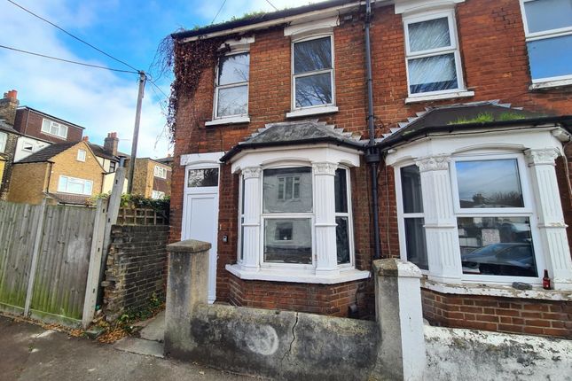 Thumbnail End terrace house to rent in Leonard Road, Chatham