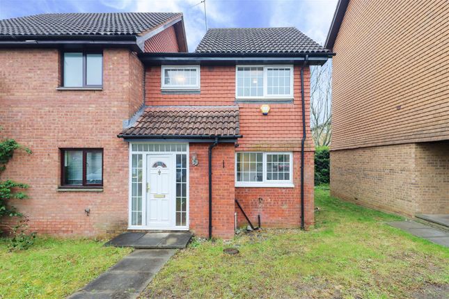 Thumbnail End terrace house for sale in Ryeland Close, Yiewsley, West Drayton