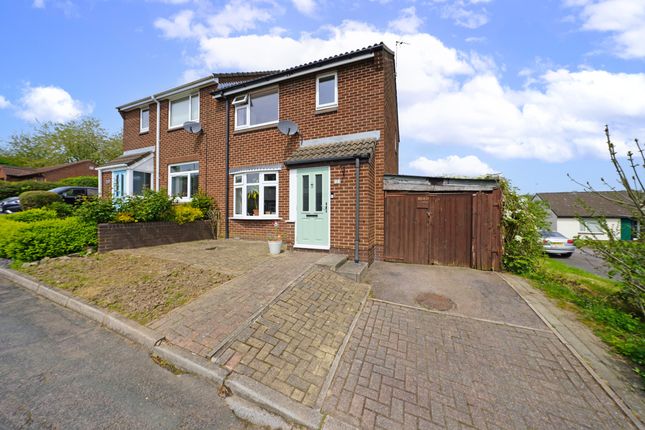 Semi-detached house for sale in Upland Close, Markfield, Leicester, Leicestershire