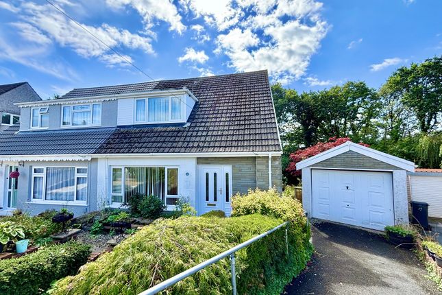 Thumbnail Semi-detached house for sale in Maeslan, Rhos, Pontardawe, Swansea.