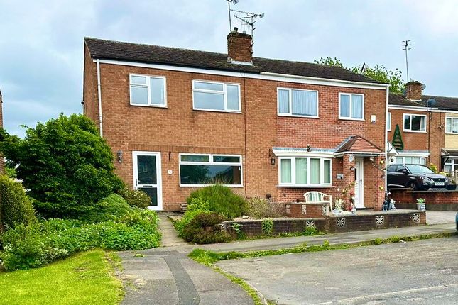 Thumbnail Semi-detached house for sale in Paisley Close, Chesterfield
