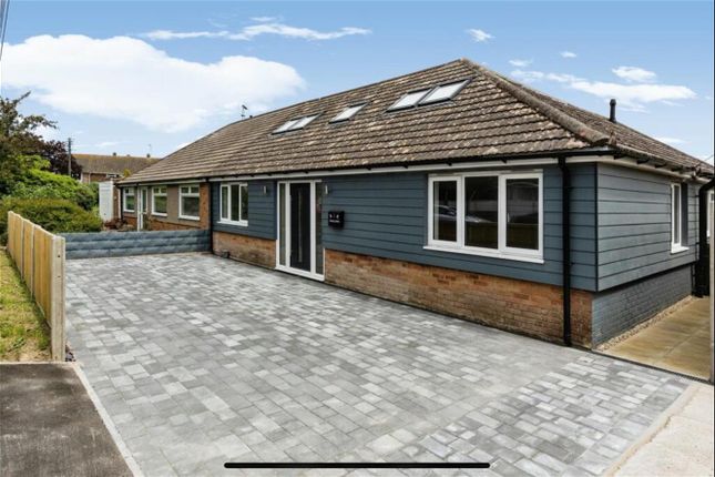 Thumbnail Semi-detached bungalow to rent in Station Approach, Littlestone, New Romney