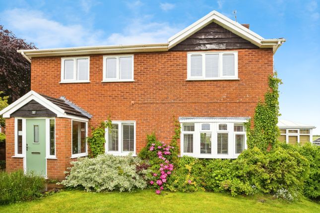 Thumbnail Detached house for sale in The Nurseries, Cymau, Wrexham