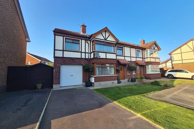 Thumbnail Semi-detached house for sale in Woodford Grange, Bangor, County Down