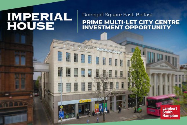 Thumbnail Retail premises for sale in Imperial House, Donegall Square East, Belfast, Antrim