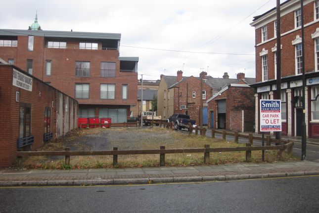 Land to let in Albion Street, Birkenhead