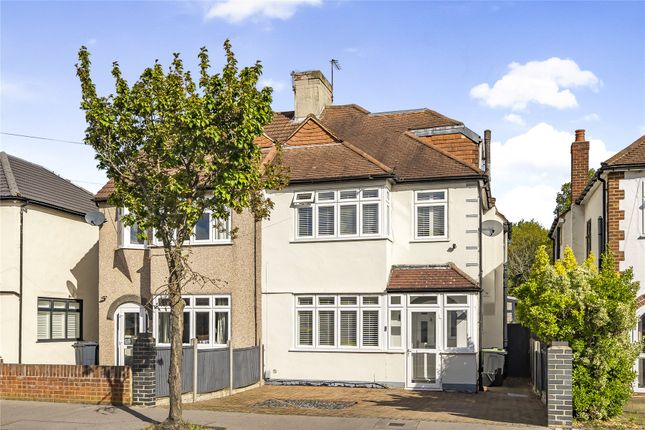 Thumbnail Semi-detached house for sale in Chaffinch Avenue, Shirley, Croydon