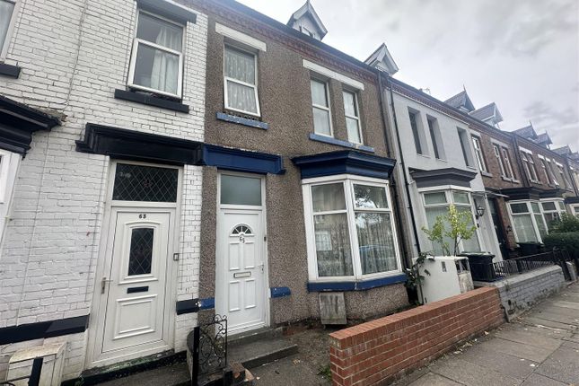 Thumbnail Terraced house for sale in Corporation Road, Darlington