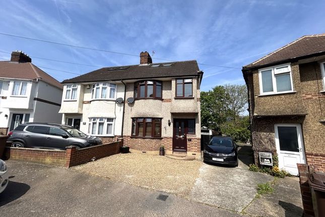 Semi-detached house for sale in Brent Close, Dartford