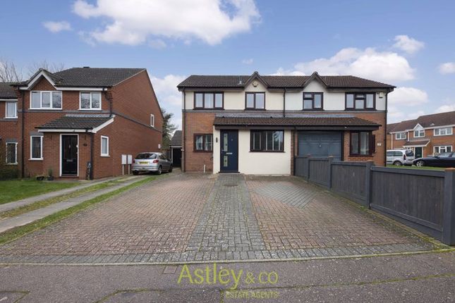 Thumbnail Semi-detached house for sale in Laud Close, Thorpe St. Andrew, Norwich