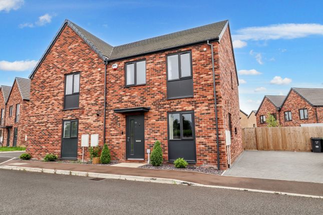 Thumbnail Semi-detached house for sale in Dragonfly Way, King's Lynn, Norfolk
