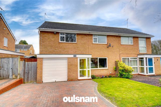 Thumbnail Semi-detached house for sale in Park Way, Droitwich, Worcestershire