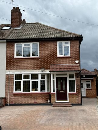 Thumbnail Semi-detached house for sale in Langley Crescent, Edgware