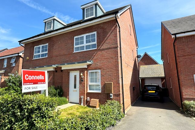 Thumbnail Semi-detached house for sale in Wesson Road, Warwick