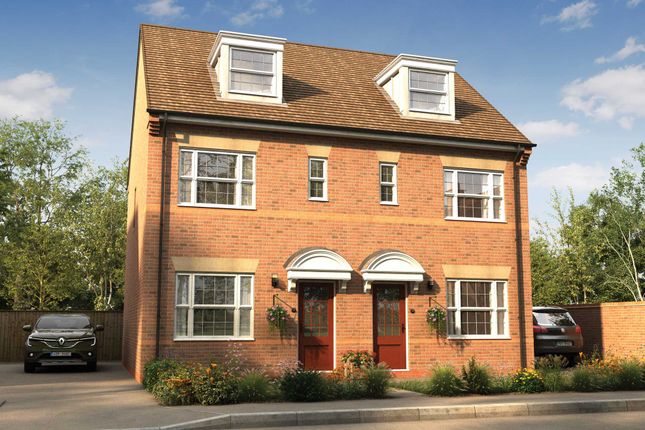Thumbnail Semi-detached house for sale in "The Forbes" at Chetwynd Aston, Newport
