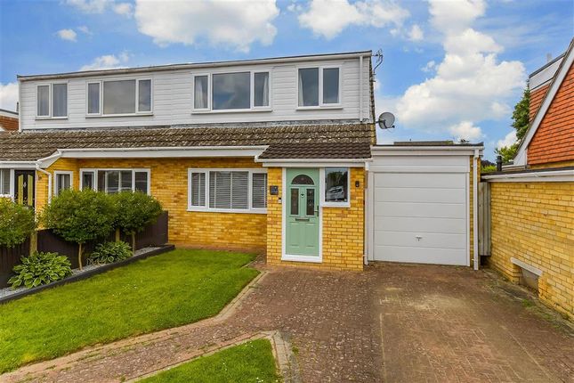 Thumbnail Semi-detached house for sale in Halstow Close, Maidstone, Kent