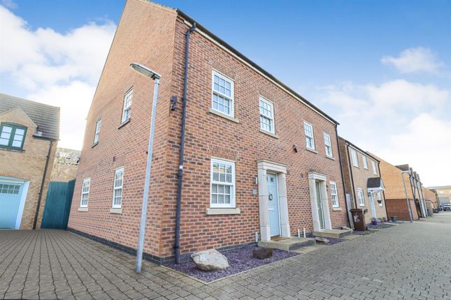 Semi-detached house to rent in Southwick Mews, Weldon, Corby