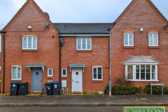 Thumbnail End terrace house to rent in Connolly Road, Northampton