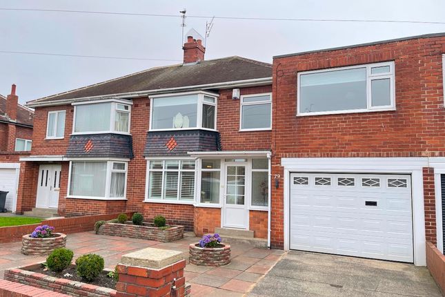 Semi-detached house to rent in West Dene Drive, North Shields