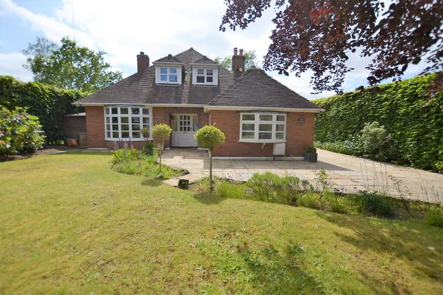 Thumbnail Detached bungalow for sale in Mill Lane, Goostrey, Crewe