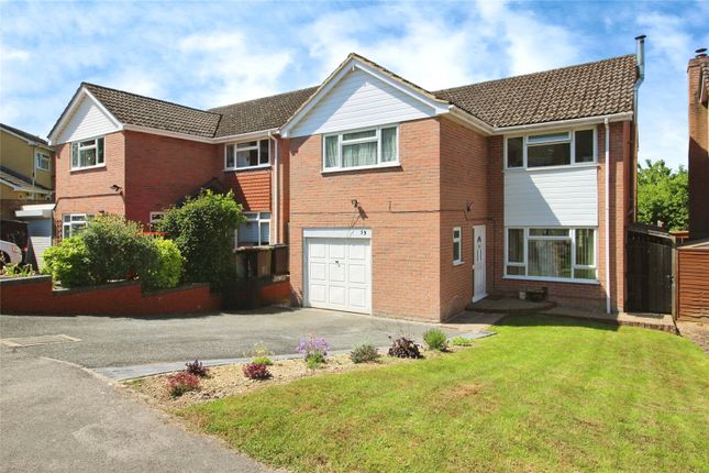 Thumbnail Detached house for sale in Caerleon Drive, Andover, Hampshire