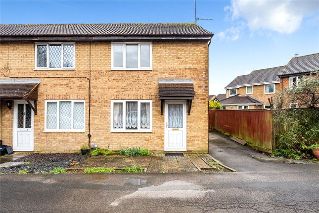 Thumbnail End terrace house for sale in Warner Close, Stratton, Swindon