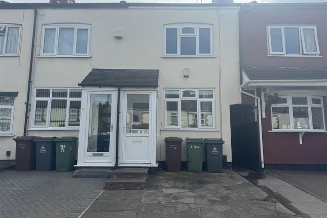 Thumbnail Terraced house to rent in Pelsall Lane, Rushall, Walsall