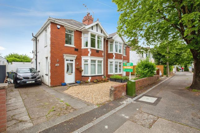 Thumbnail Semi-detached house for sale in Manor Way, Whitchurch, Cardiff