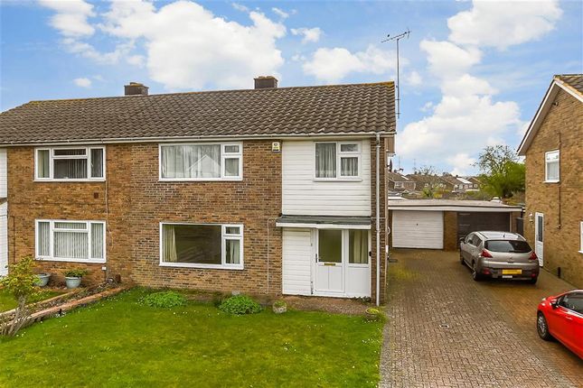Semi-detached house for sale in Weald Drive, Furnace Green, Crawley, West Sussex