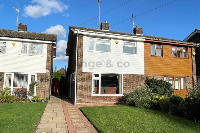 Semi-detached house for sale in Dolphin Close, Pakefield, Lowestoft