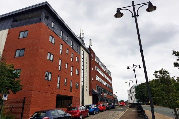 Thumbnail Flat to rent in Edward House, Stockport