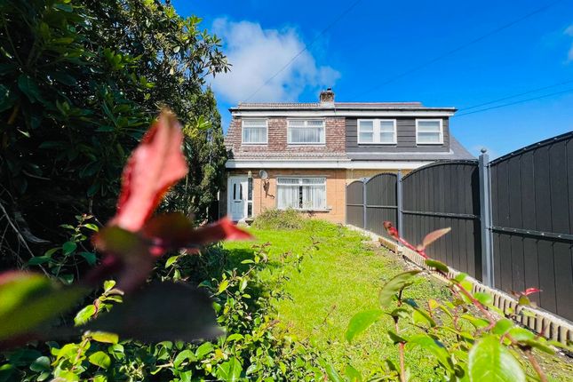 Semi-detached house for sale in Bush Bach, Nantybwch, Tredegar