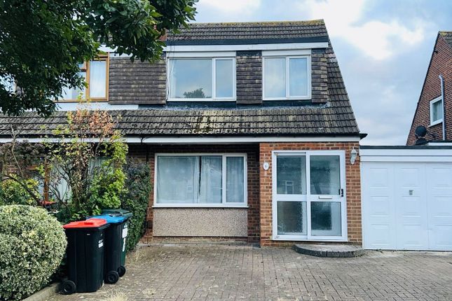 Semi-detached house to rent in Browning Crescent, Bletchley, Milton Keynes, Buckinghamshire.