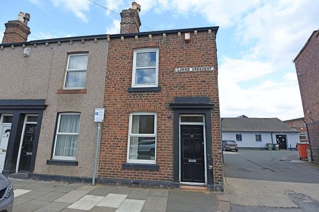 Thumbnail Terraced house for sale in Lorne Crescent, Carlisle