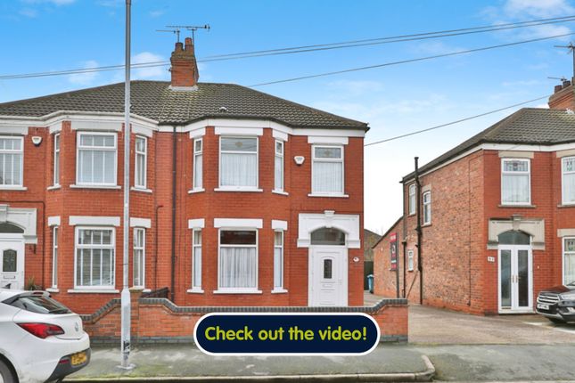 Thumbnail Semi-detached house for sale in Ellesmere Avenue, Hull