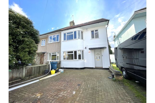 Thumbnail Semi-detached house to rent in Lulworth Drive, Pinner