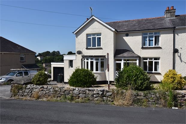 Thumbnail Semi-detached house for sale in Seymour Road, Knowles Hill, Newton Abbot, Devon.