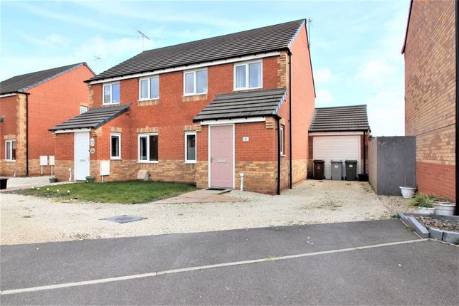 Thumbnail Semi-detached house to rent in Griffin Road, New Ollerton, Newark